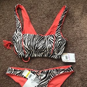 Women’s 2 piece reversible Swim Suit